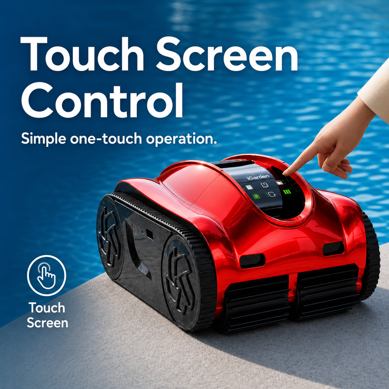 iGarden K+12 Series Robotic Pool Cleaner