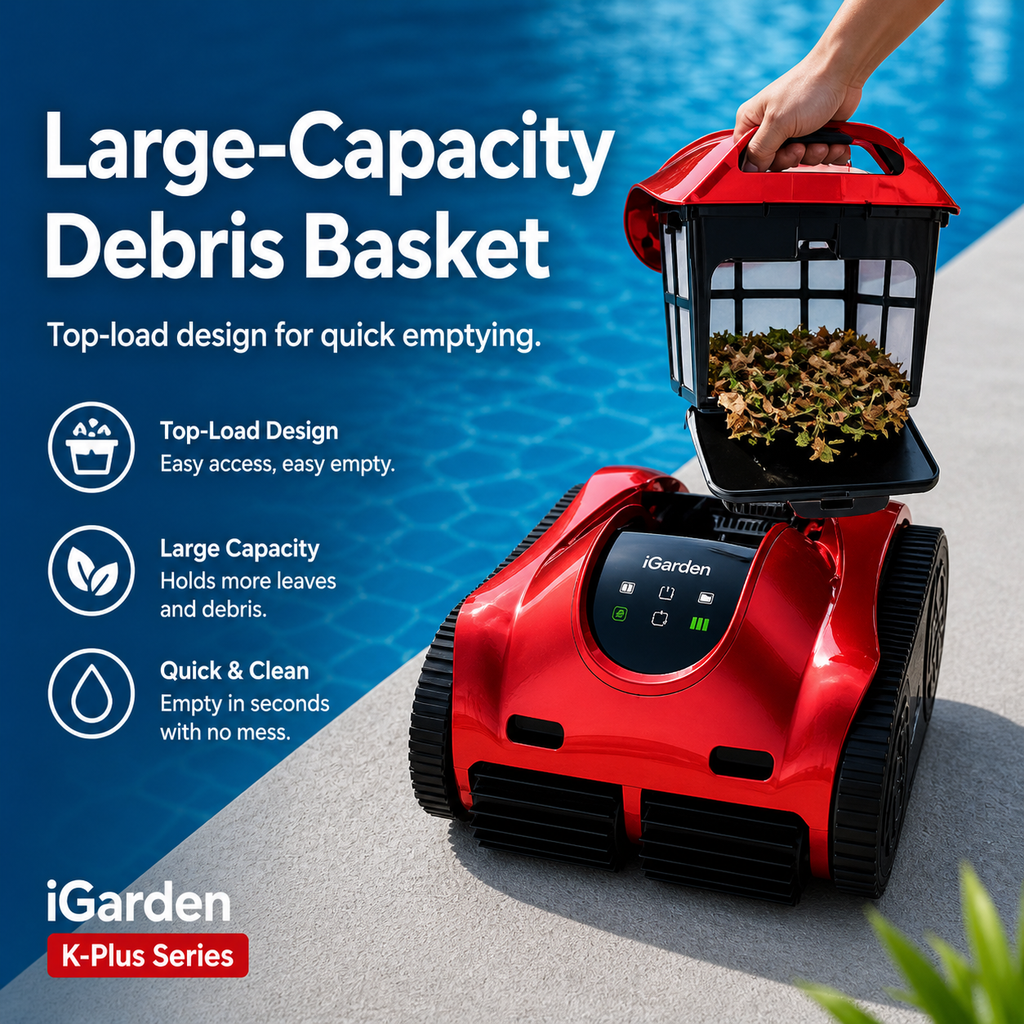 iGarden K+12 Series Robotic Pool Cleaner
