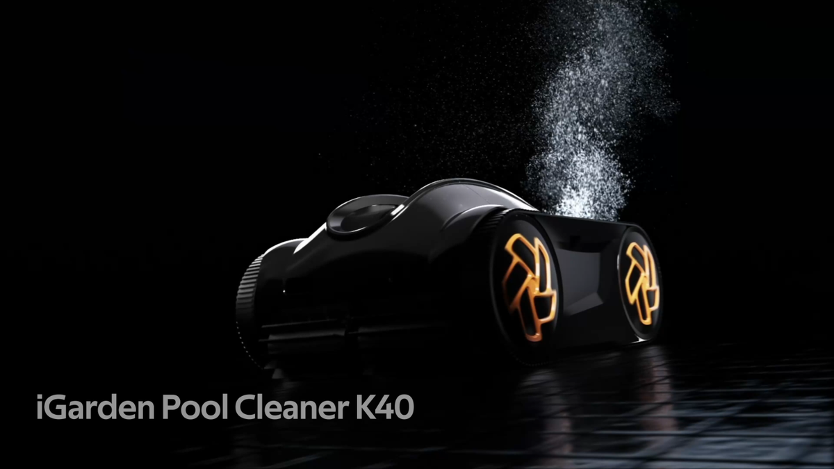 iGarden K40 Cordless Robotic Pool Cleaner